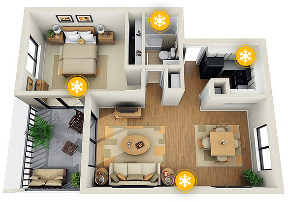 mekanik proje havalandırma tesisatı